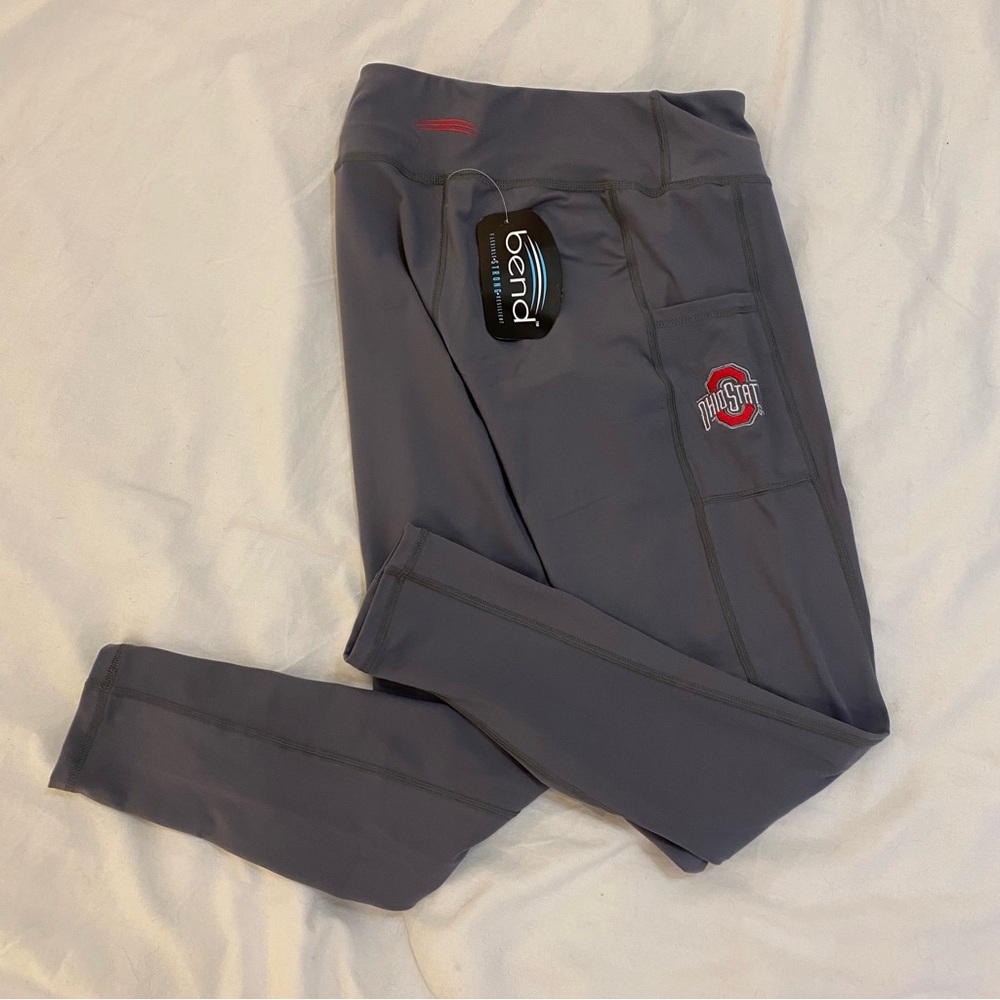Ohio State Charcoal Pocket Leggings